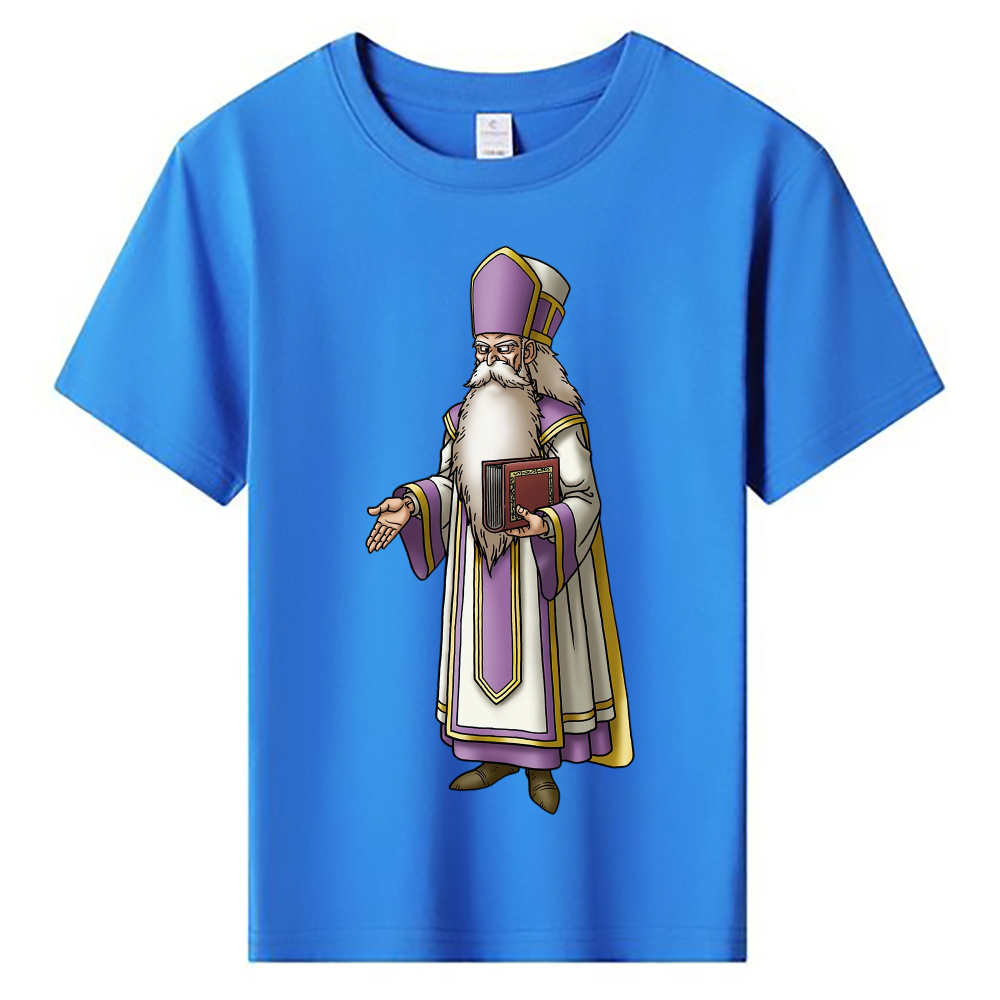 （画像用） ドラゴンクエスト Doragon Kuesuto Dragon Quest 綿100％キッズTシャツ（フロントプリント）